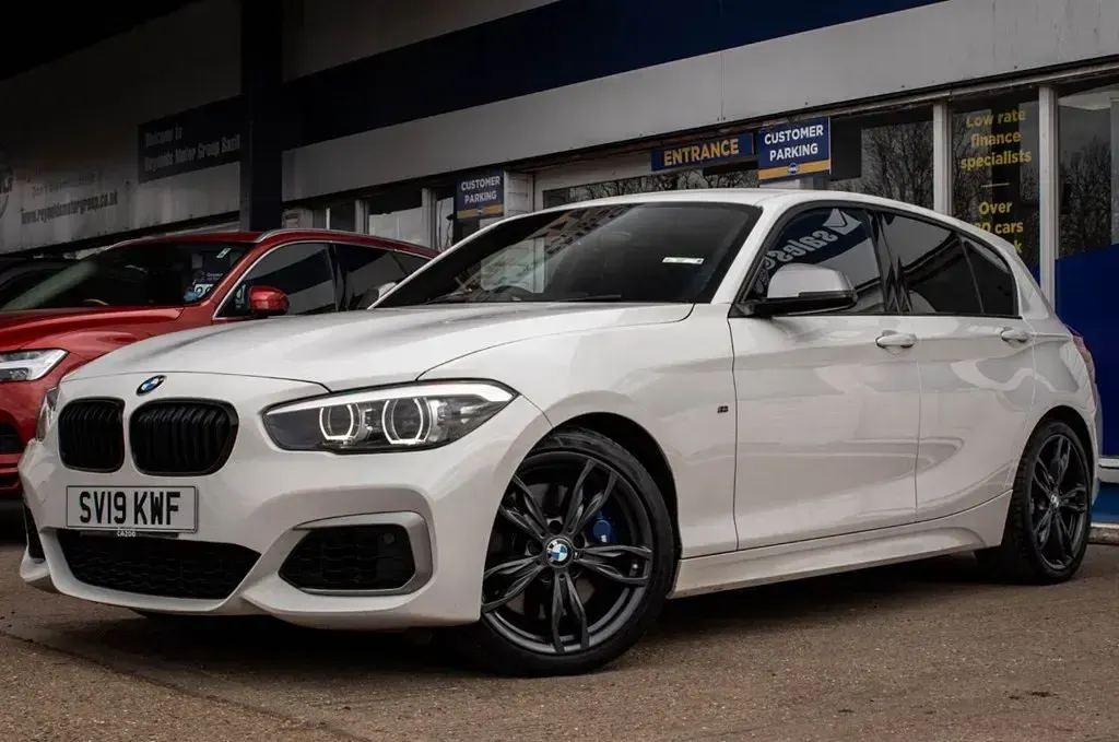 Used BMW M140 M Sport 340 HP (250 kW) 2019 White Hatchback