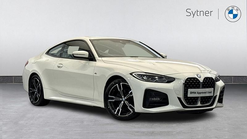 Used BMW 420 M Sport 181 HP (133 kW) 2022 White Coupe