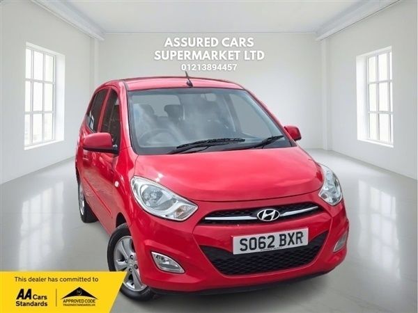 Red Used 2013 Hyundai i10 Active Hatchback | £3,485 (Fair price) - Image 1/1