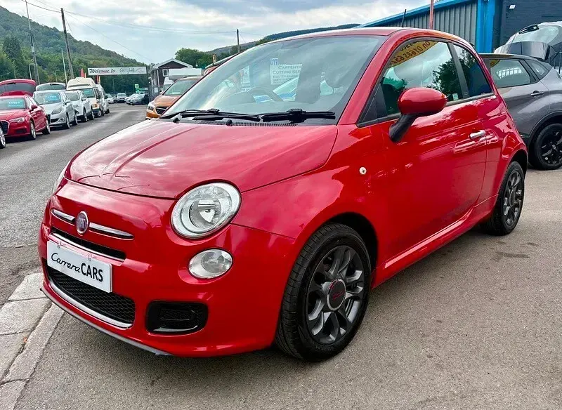 Used Fiat 500S S 2014 Red Hatchback