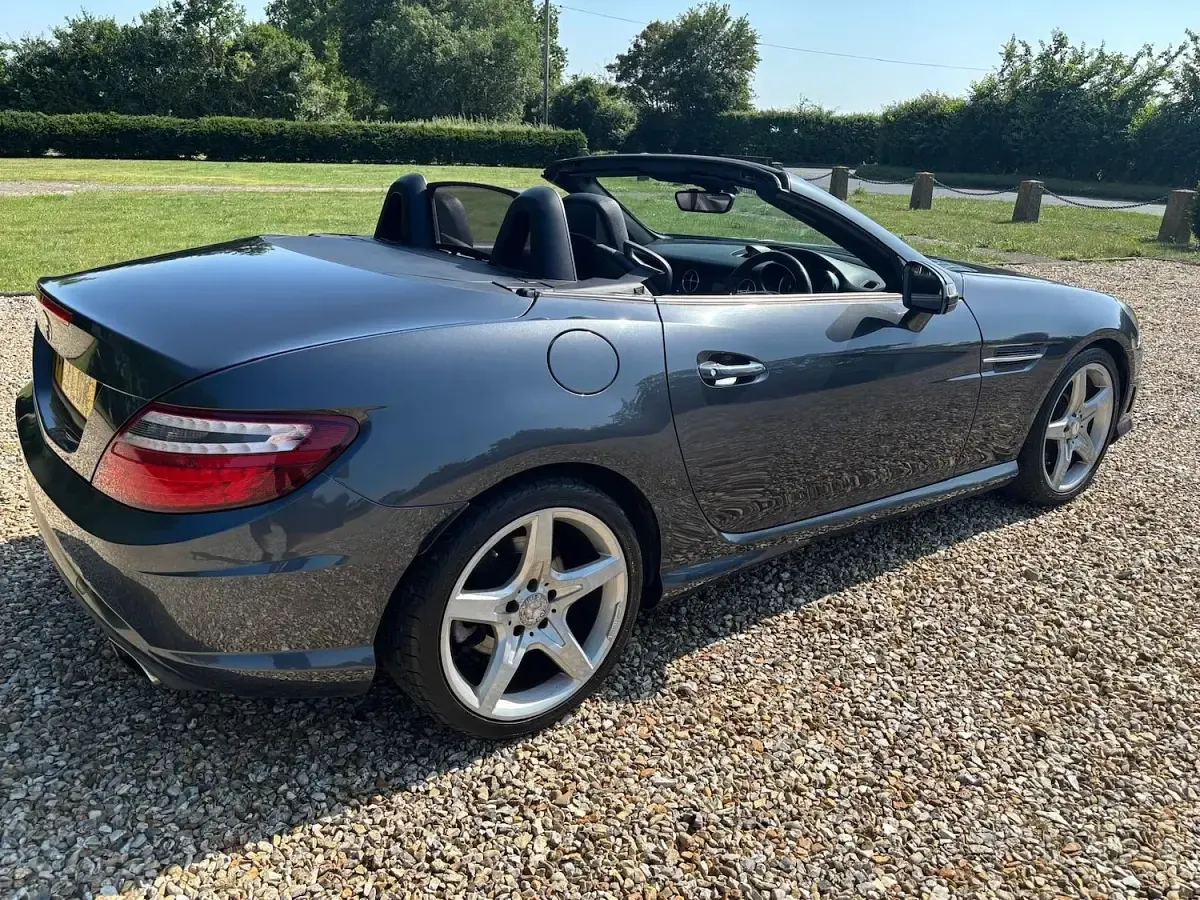 Used Mercedes SLK250 AMG 204 HP (150 kW) 2013 Grey Cabriolet