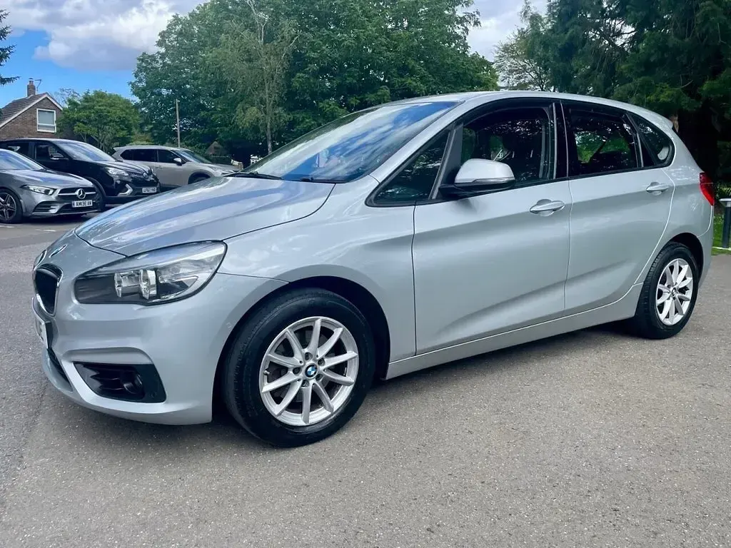Used BMW 218 Basis 136 HP (100 kW) 2017 Silver MPV