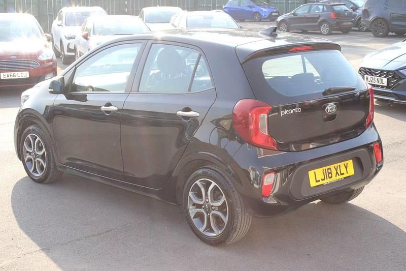 Used Kia Picanto 84 HP (61 kW) 2018 Black Hatchback