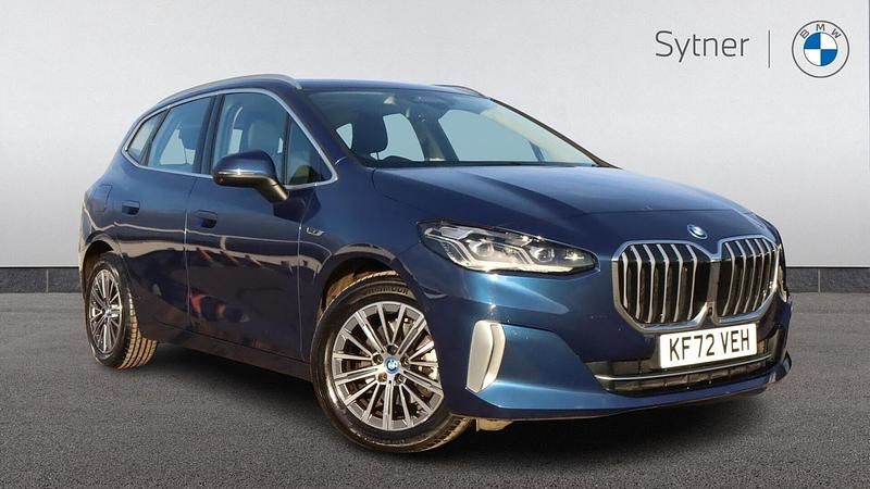Blue Used 2022 BMW 225 Active Tourer Luxury Line MPV | £24,500 (Expensive) - Image 1/4