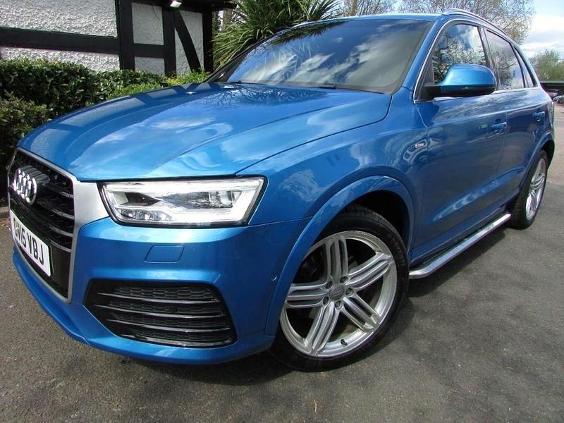 Używany Audi Q3 S-line plus 2015 Niebieski SUV