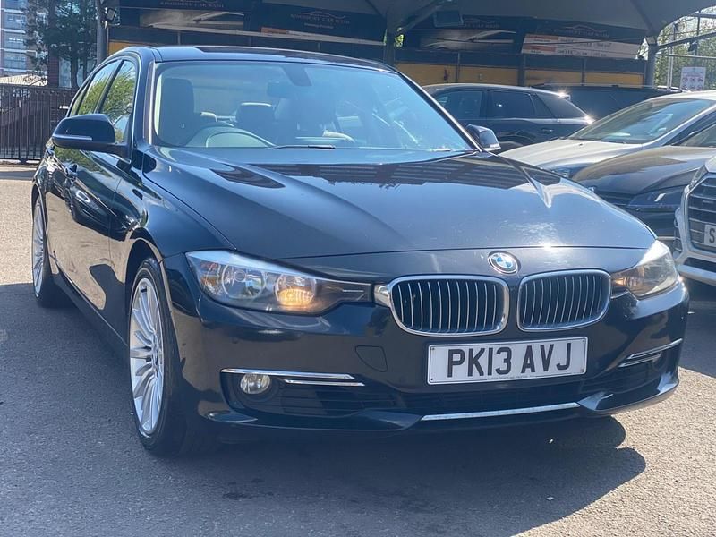 Used BMW 320 Luxury Line 2013 Black Sedan