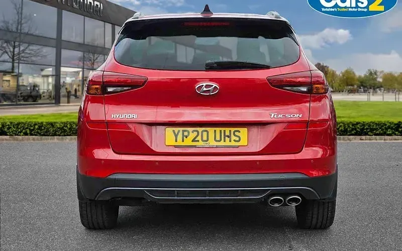 Used Hyundai Tucson N Line 177 HP (130 kW) 2020 Red SUV