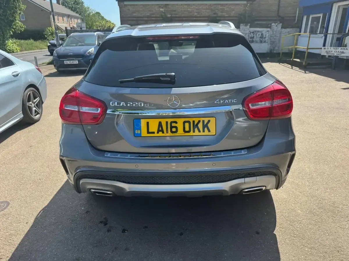 Used Mercedes GLA220 AMG line 174 HP (127 kW) 2016 Grey SUV