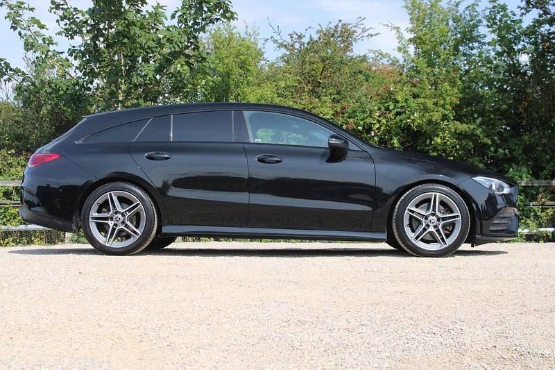 Used Mercedes CLA200 Shooting Brake AMG line 2020 Black Estate