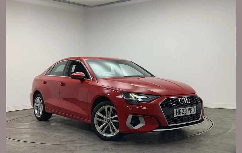 Used Audi A3 Sport 147 HP (108 kW) 2023 Red Sedan