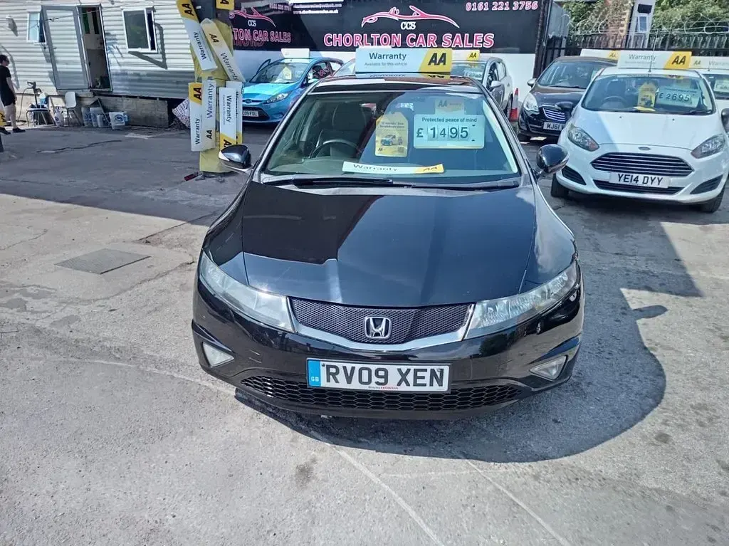 Used Honda Civic ES 140 HP (102 kW) 2009 Black Hatchback