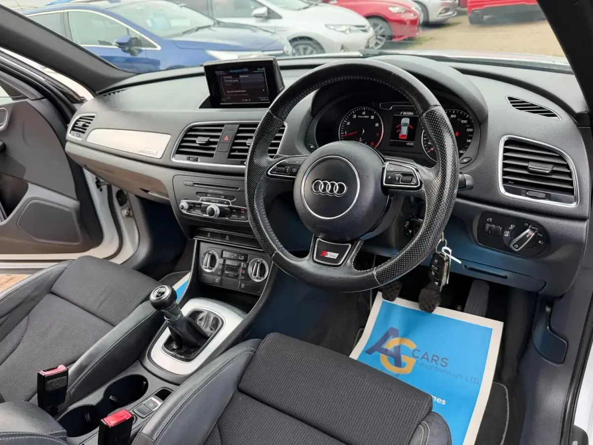 Used Audi Q3 S-Line 170 HP (125 kW) 2013 White SUV