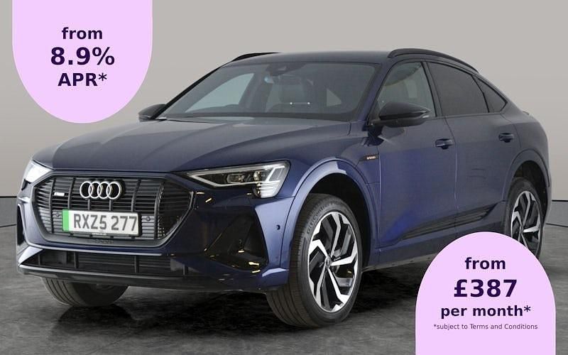 Used 2023 Audi e-tron Sportback Black Edition SUV | £26,072 (A bit pricey) - Image 1/2