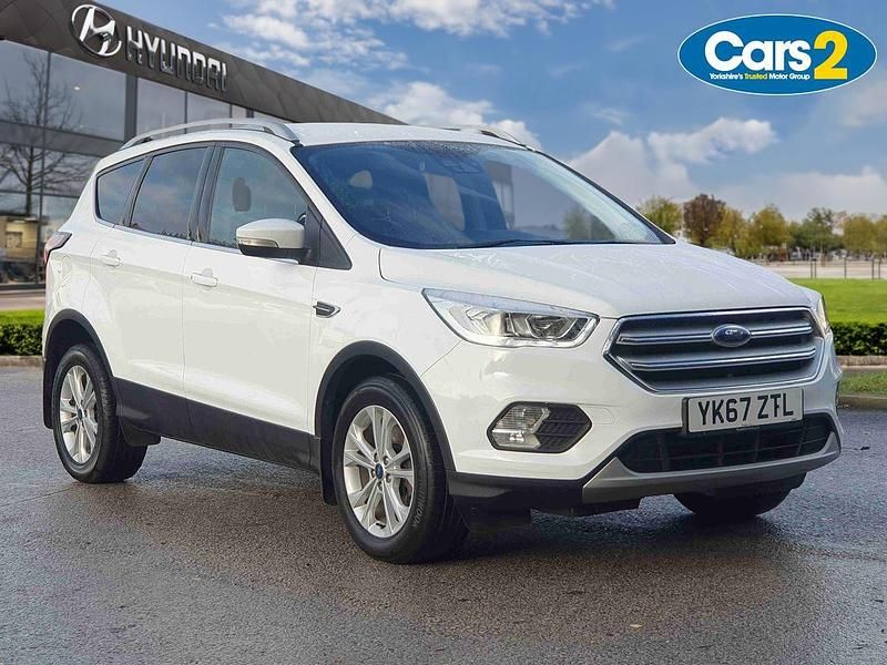 White Used 2017 Ford Kuga Titanium SUV | £8,690 (Good price) - Image 1/4