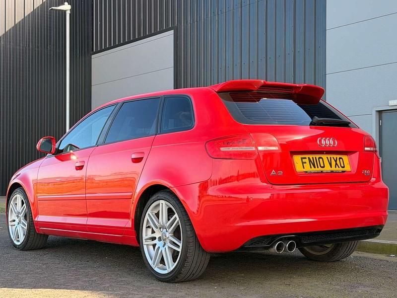 Used Audi A3 Sport 200 HP (147 kW) 2010 Red Hatchback