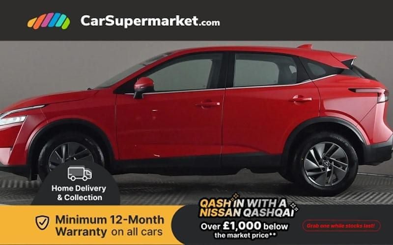 Used Nissan Qashqai Acenta Premium 158 HP (116 kW) 2022 Red SUV