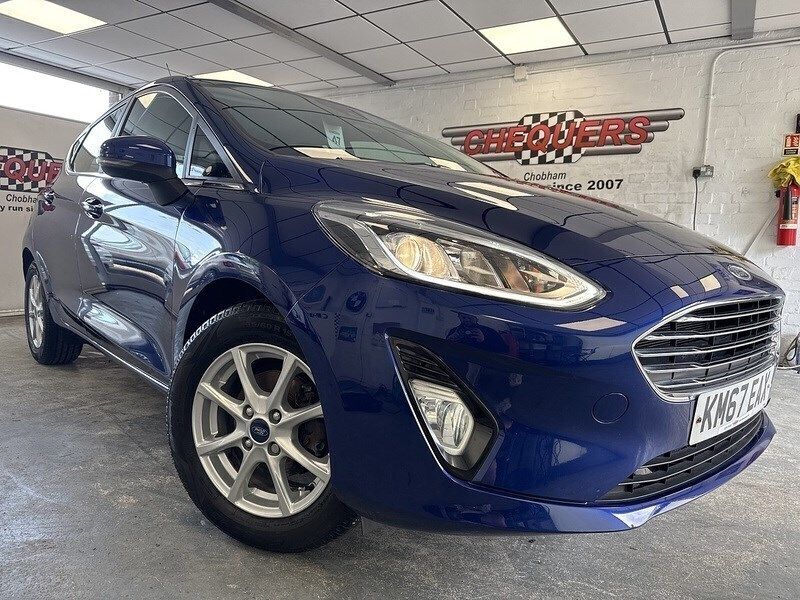 Blue Used 2017 Ford Fiesta Zetec Hatchback | £8,500 (Fair price) - Image 1/2