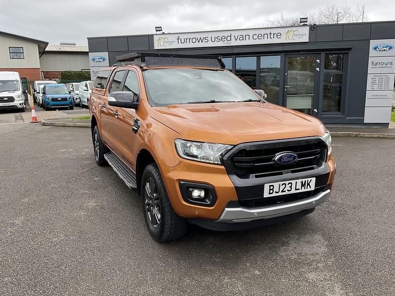 Used Ford Ranger Wildtrack 2023 Orange Pickup
