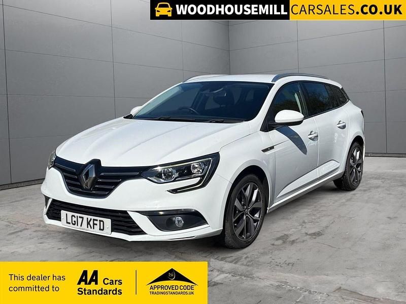 Used Renault Mégane GrandTour Dynamique 110 HP (80 kW) 2017 White Estate