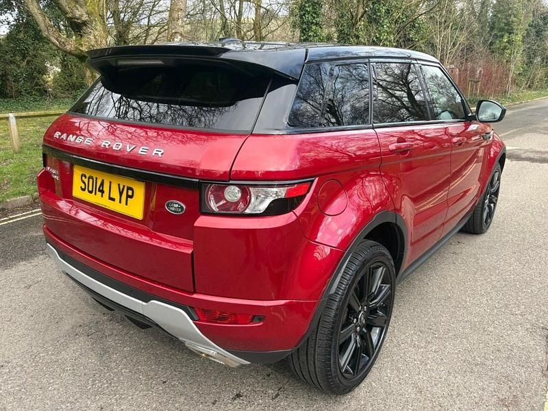 Used Land Rover Range Rover evoque Dynamic 190 HP (139 kW) 2014 Red SUV