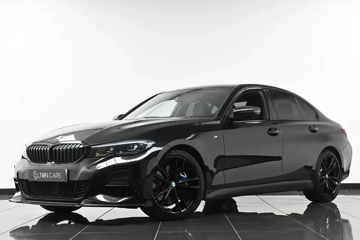 Used BMW 330 M Sport 254 HP (186 kW) 2021 Black Sedan