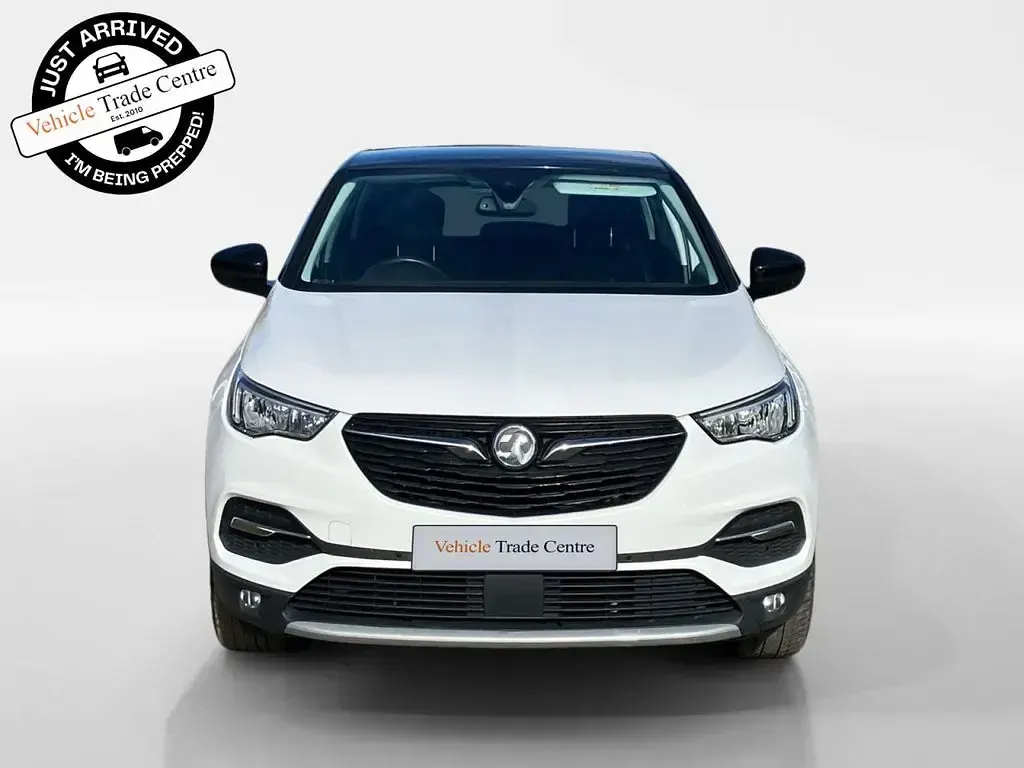 Used Vauxhall Grandland X Sport 130 HP (95 kW) 2019 White SUV