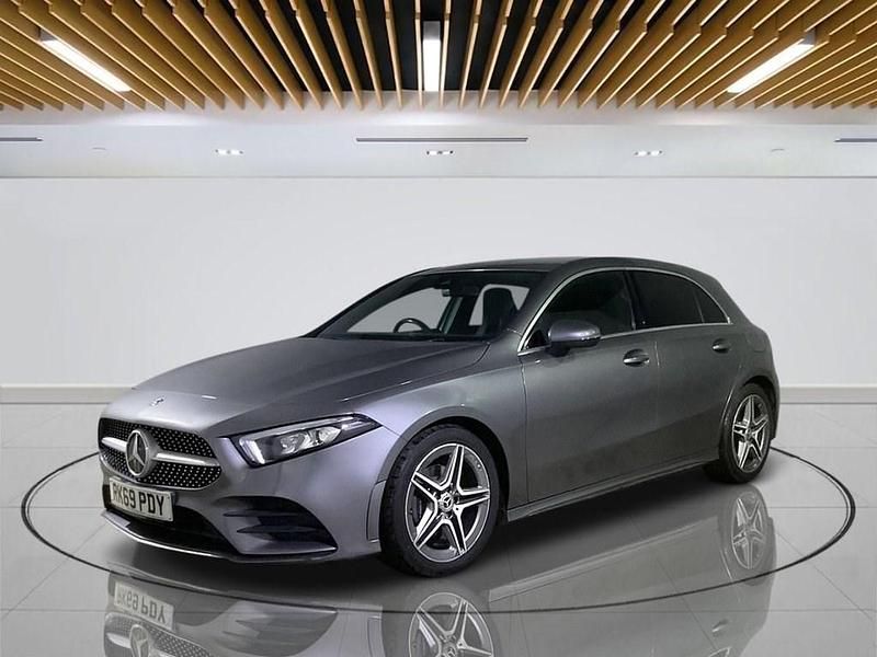Used Mercedes A180 AMG line 116 HP (85 kW) 2019 Grey Hatchback