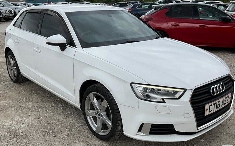 Ibis white Used 2016 Audi A3 Sport Hatchback | £8,975 (Good price) - Image 1/4