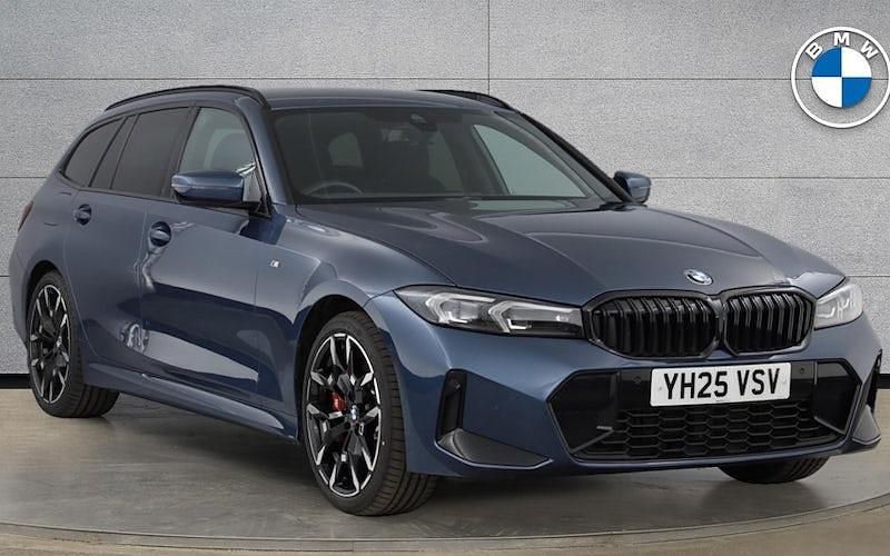 Blue Used 2025 BMW 320 M Sport Estate | £35,840 (Expensive) - Image 1/4