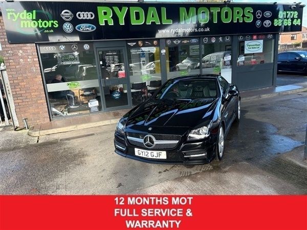 Black Used 2012 Mercedes SLK250 AMG Cabriolet | £8,999 (Good price) - Image 1/1