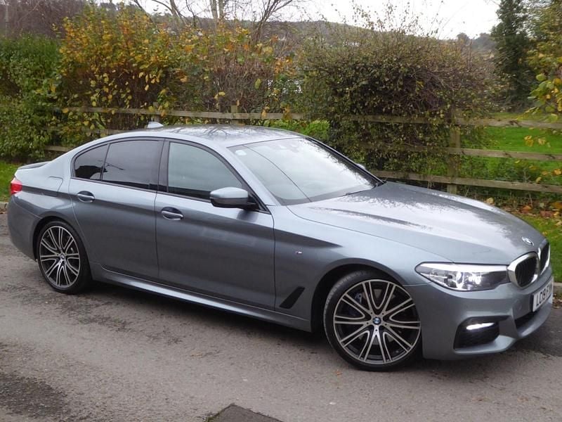 Used BMW 540 M Sport 2019 Blue Sedan