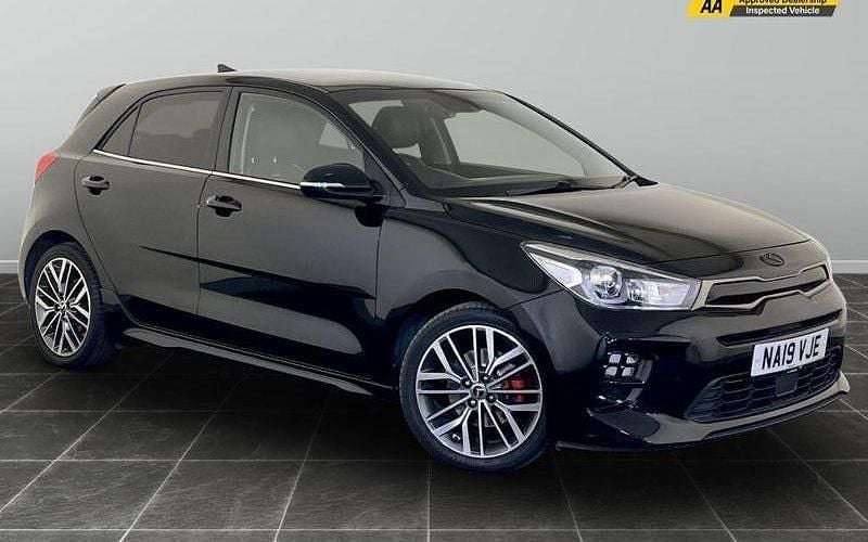 Black Used 2019 Kia Rio GT-Line S Hatchback | £9,495 (Good price) - Image 1/2