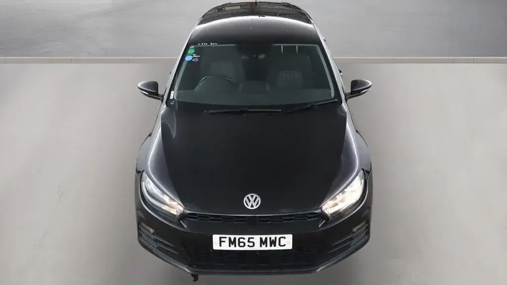 Used VW Scirocco 125 HP (91 kW) 2016 Black Coupe