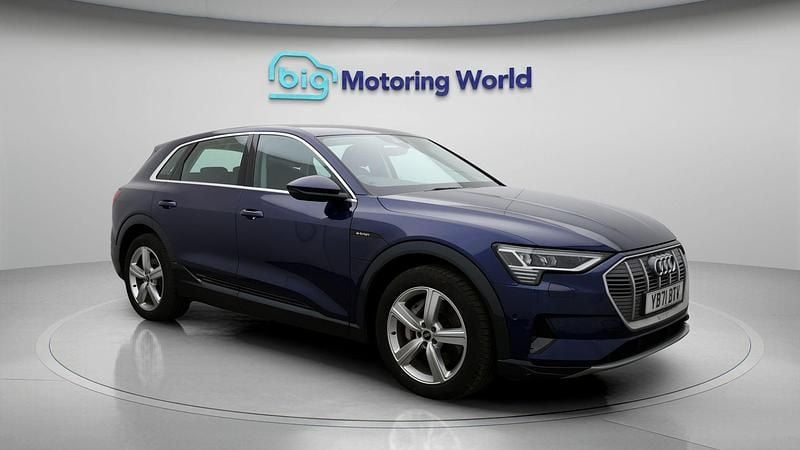 Blue Used 2021 Audi e-tron SUV | £15,100 (Good price) - Image 1/4