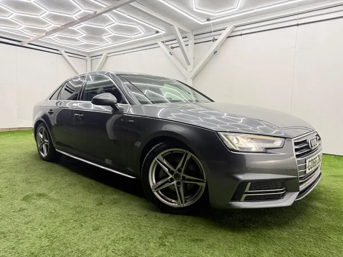 Used Audi A4 S-Line 190 HP (139 kW) 2017 Grey Sedan