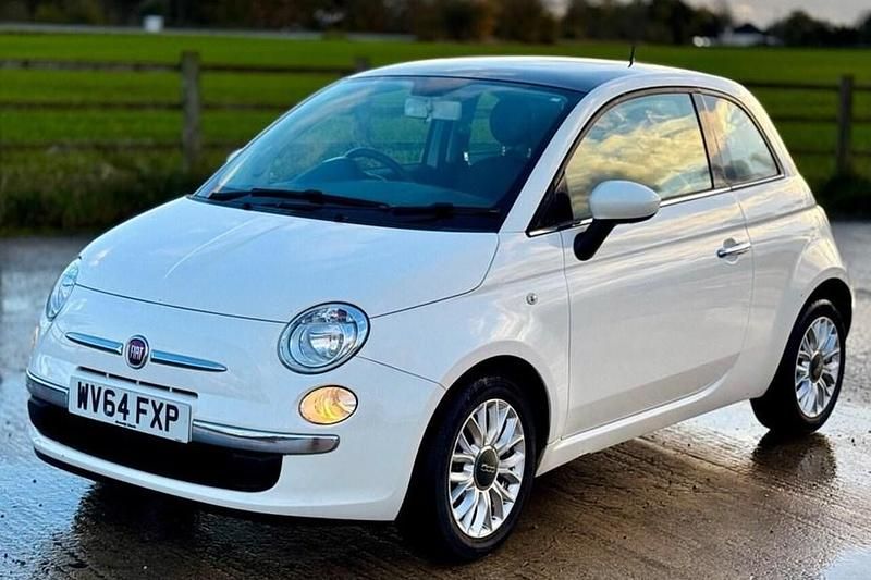 White Used 2014 Fiat 500 Lounge Hatchback | £4,495 (Good price) - Image 1/1