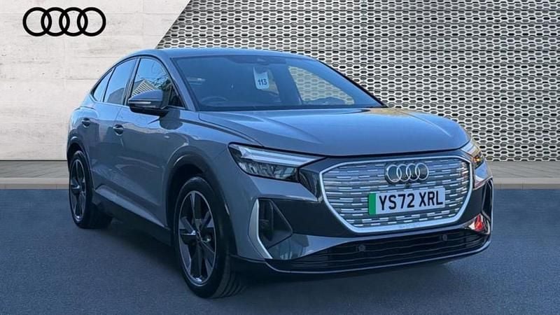 Used Audi Q4 e-tron S-Line 150 kW (204 HP) 2022 Grey SUV