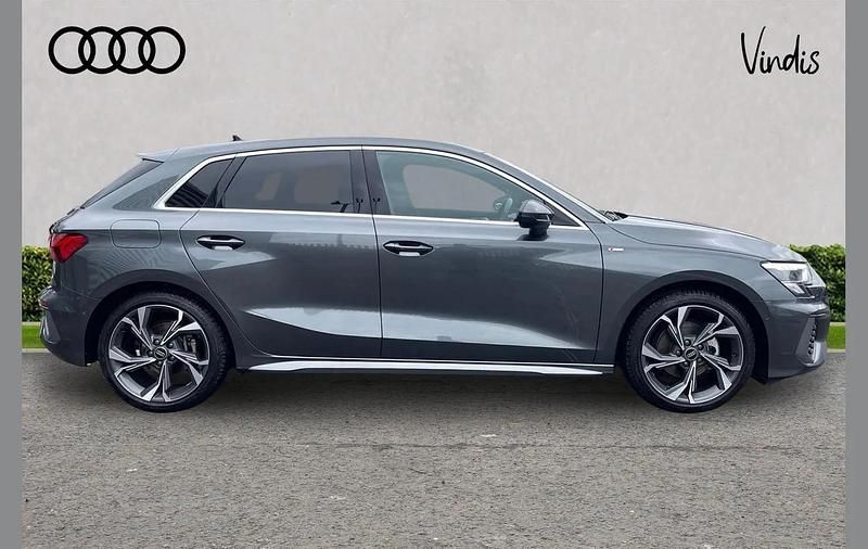 Used Audi A3 S-Line 147 HP (108 kW) 2024 Grey Hatchback