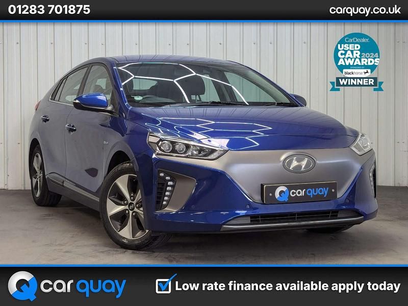 Blue Used 2019 Hyundai Ioniq Premium SE Sedan | £9,295 (Fair price) - Image 1/4