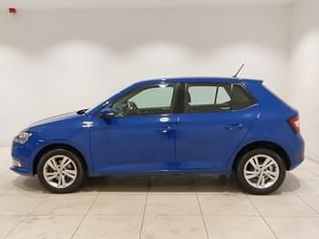 Used Skoda Fabia SE 75 HP (55 kW) 2019 Blue Hatchback