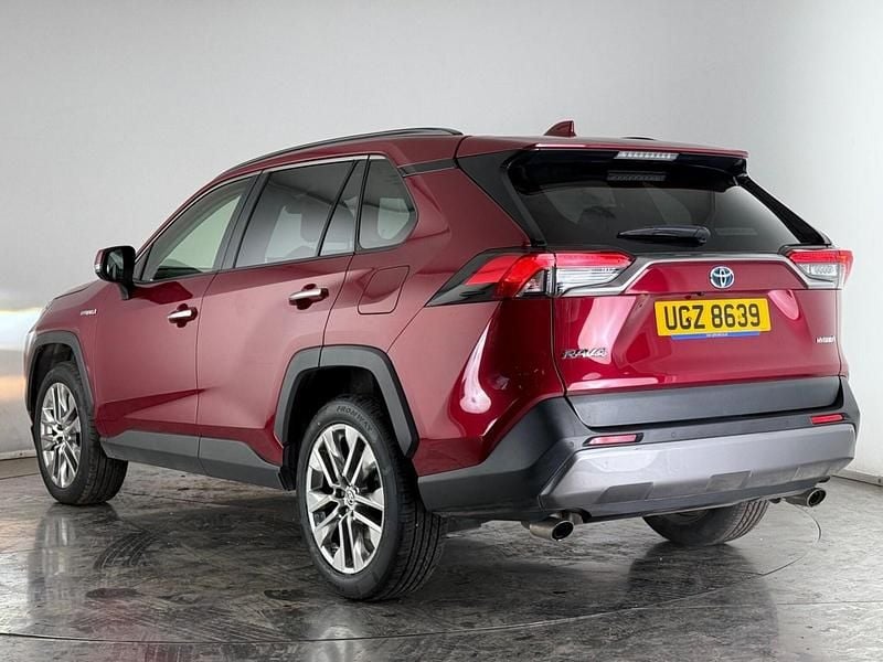 Used Toyota RAV4 Hybrid 2021 Red SUV