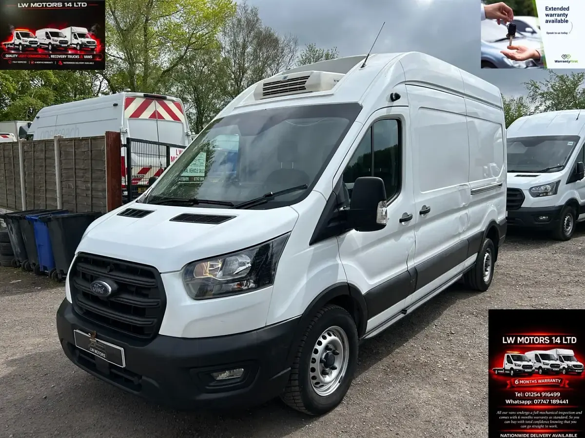 Used Ford Transit 130 HP (95 kW) 2021 White Van