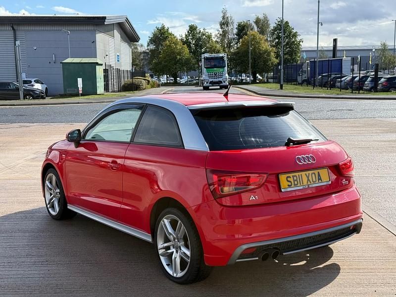 Used Audi A1 S-Line 122 HP (89 kW) 2011 Red Hatchback