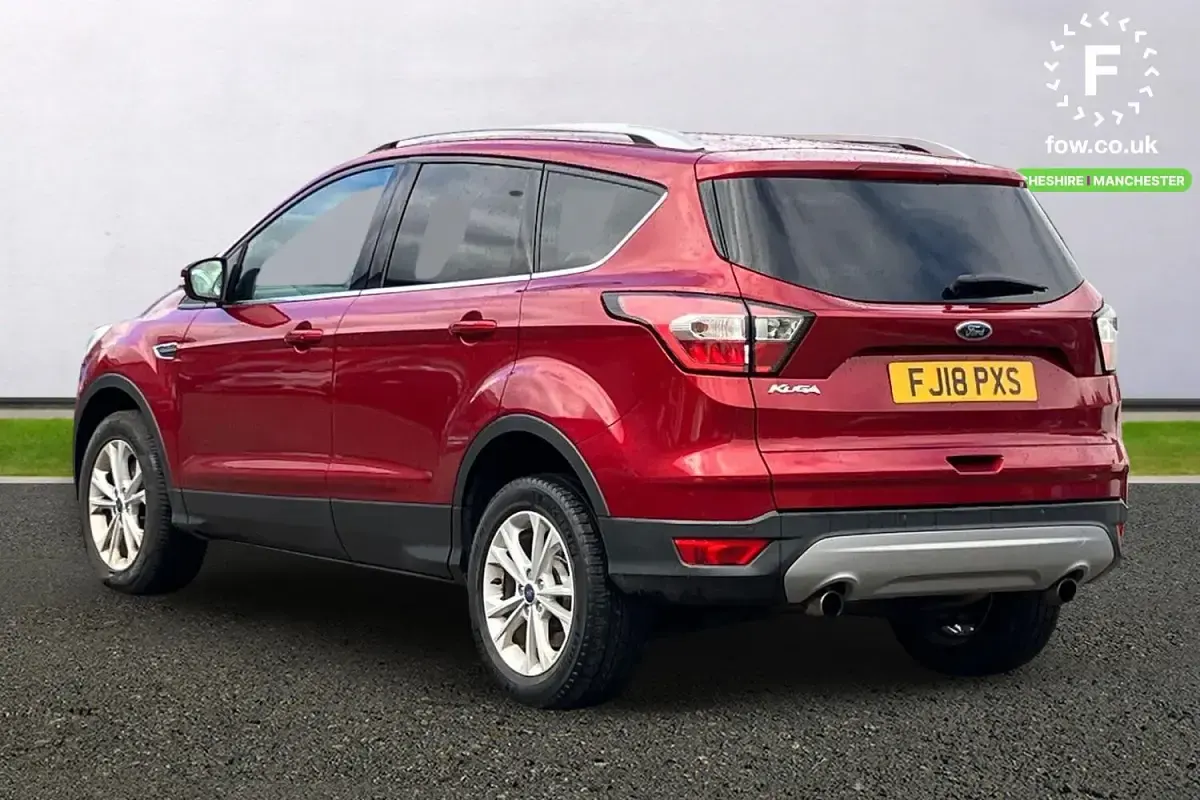 Used Ford Kuga Titanium 120 HP (88 kW) 2018 Red SUV