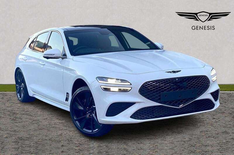 White New 2024 Genesis G70 Sport Sedan | £33,490 - Image 1/4