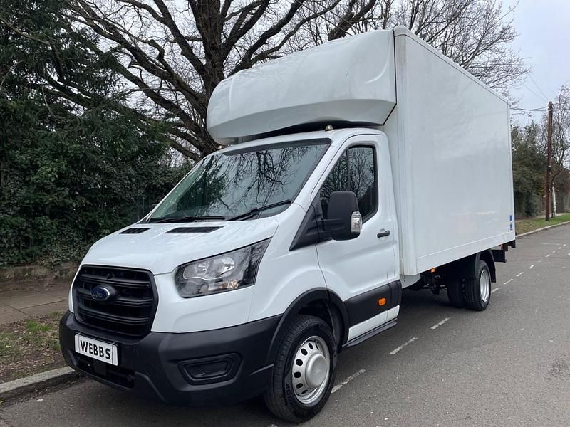 Used Ford Transit 130 HP (95 kW) 2022 White Cabriolet