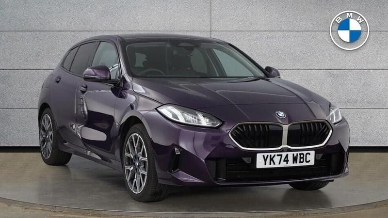 Purple Used 2024 BMW 120 Sport Line Hatchback | £23,894 - Image 1/3