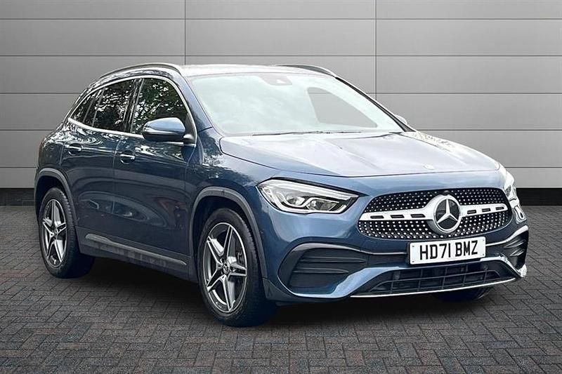 Denim blue Used 2021 Mercedes 200 Executive Hatchback | £24,950 (Fair price) - Image 1/4