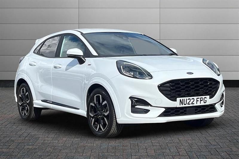 Used Ford Puma ST-Line X 125 HP (91 kW) 2022 Frozen white Hatchback