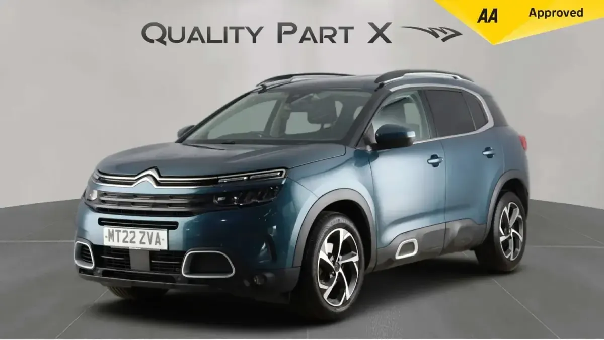 Used Citroën C5 Aircross Shine 130 HP (95 kW) 2022 Blue SUV